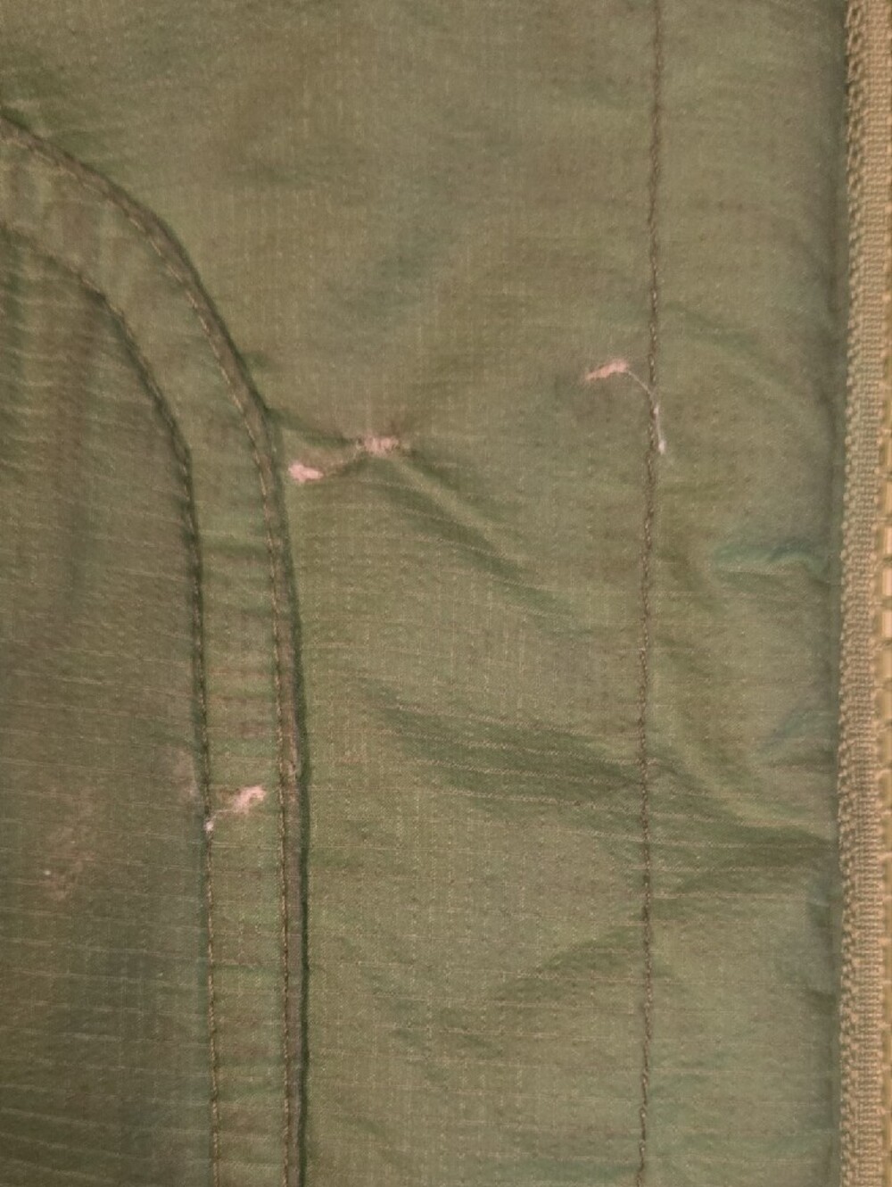 Filson Light Green Quilted Vest - Picture 5 of 9